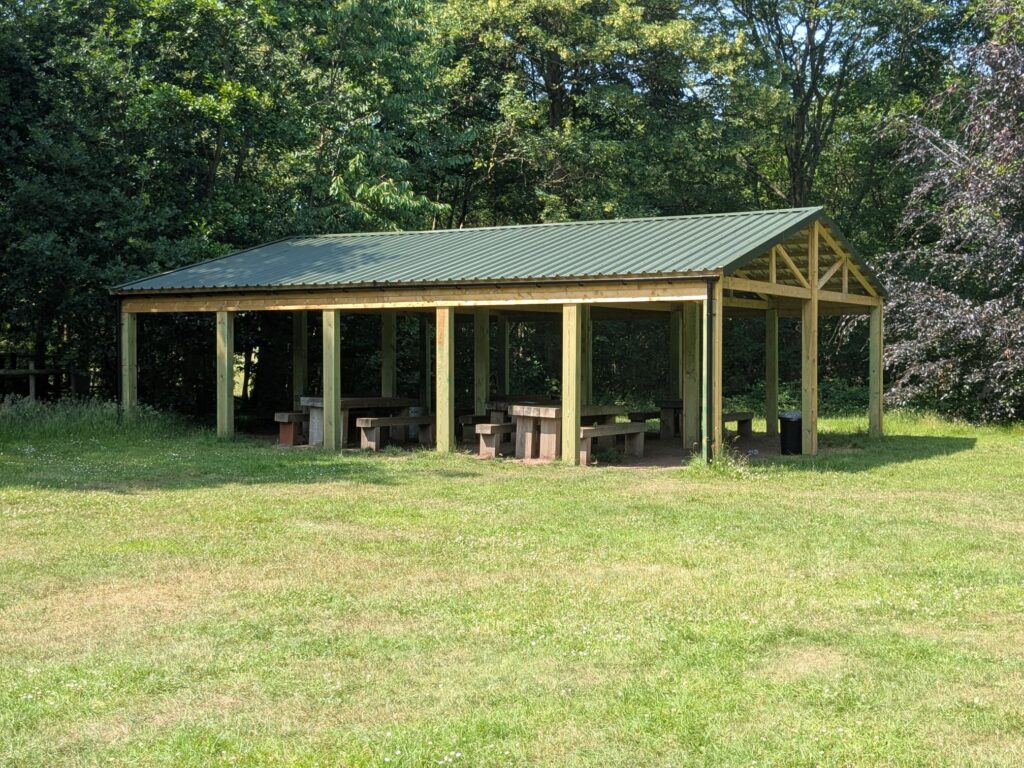 Woodlands Adventure's two new pergolas designed to enhance your outdoor learning experience